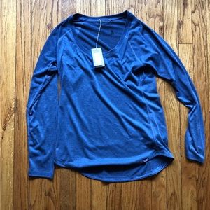 Patagonia women’s long sleeve capilene cool trail shirt / NWT / size small
